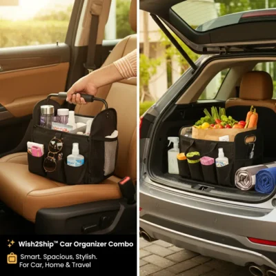 wish2ship.pk™ Premium Organizers for Perfect Storage & Easy Carry